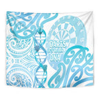 New Zealand Darts Tapestry Aotearoa Maori Its In My DNA White - Aussie Hoodie