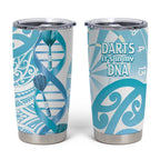 New Zealand Darts Tumbler Cup Aotearoa Maori Its In My DNA White - Aussie Hoodie