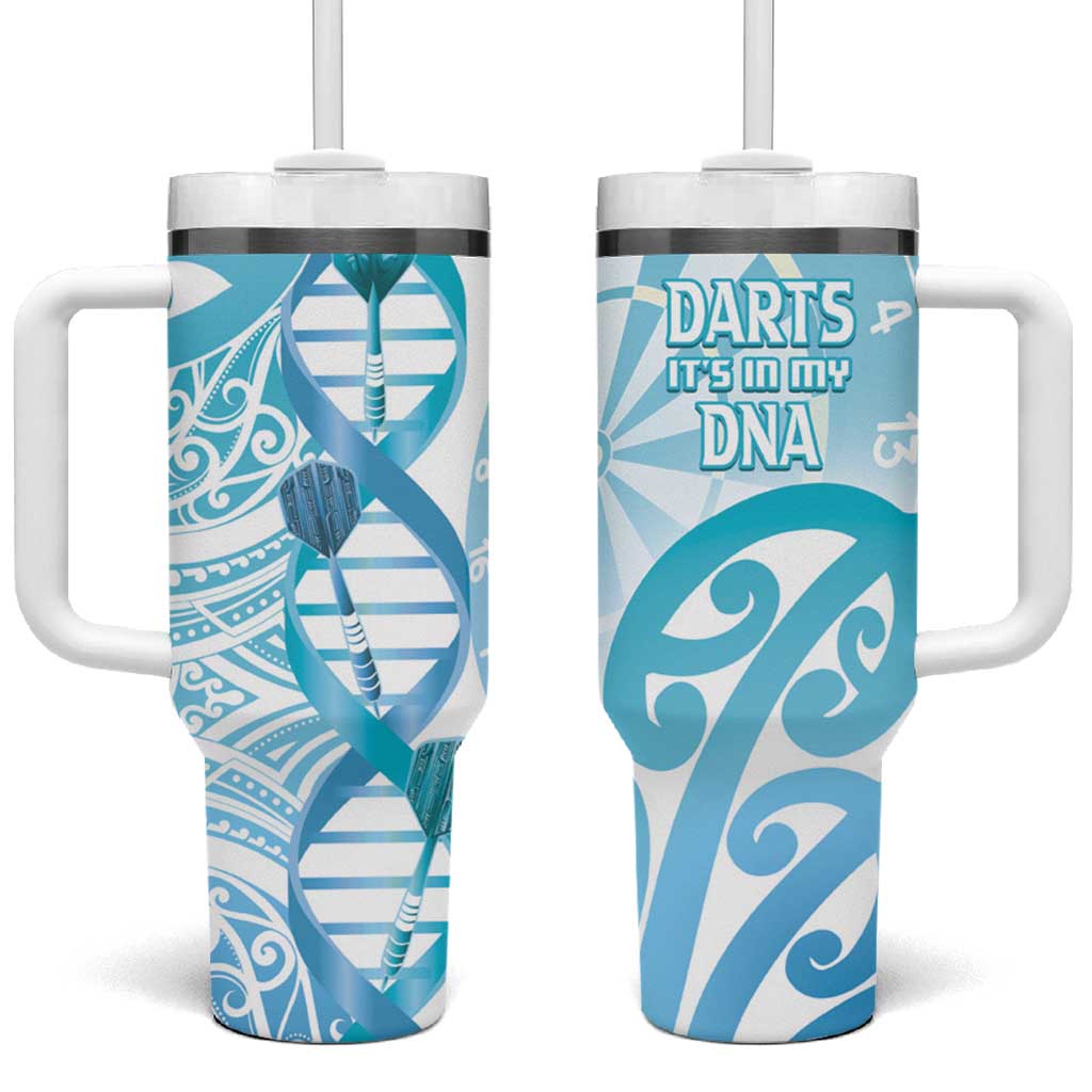 New Zealand Darts Tumbler With Handle Aotearoa Maori Its In My DNA White - Aussie Hoodie