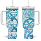 New Zealand Darts Tumbler With Handle Aotearoa Maori Its In My DNA White - Aussie Hoodie