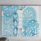 New Zealand Darts Window Curtain Aotearoa Maori Its In My DNA White - Aussie Hoodie