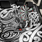 New Zealand Darts Back Car Seat Cover Aotearoa Maori Its In My DNA Black - Aussie Hoodie
