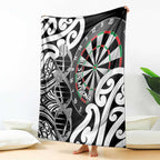 New Zealand Darts Blanket Aotearoa Maori Its In My DNA Black - Aussie Hoodie