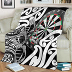 New Zealand Darts Blanket Aotearoa Maori Its In My DNA Black - Aussie Hoodie