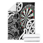 New Zealand Darts Blanket Aotearoa Maori Its In My DNA Black - Aussie Hoodie