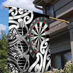 New Zealand Darts Garden Flag Aotearoa Maori Its In My DNA Black - Aussie Hoodie