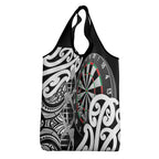 New Zealand Darts Grocery Bag Aotearoa Maori Its In My DNA Black - Aussie Hoodie