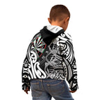 Personalised New Zealand Darts Kid Hoodie Aotearoa Maori Its In My DNA Black - Aussie Hoodie