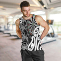 Personalised New Zealand Darts Men Tank Top Aotearoa Maori Its In My DNA Black - Aussie Hoodie