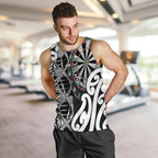 Personalised New Zealand Darts Men Tank Top Aotearoa Maori Its In My DNA Black - Aussie Hoodie