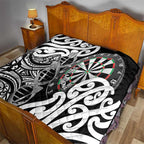 New Zealand Darts Quilt Aotearoa Maori Its In My DNA Black - Aussie Hoodie