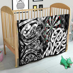 New Zealand Darts Quilt Aotearoa Maori Its In My DNA Black - Aussie Hoodie