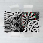 New Zealand Darts Tablecloth Aotearoa Maori Its In My DNA Black - Aussie Hoodie
