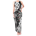 Personalised New Zealand Darts Tank Maxi Dress Aotearoa Maori Its In My DNA Black - Aussie Hoodie