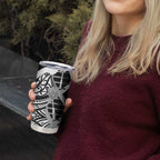 New Zealand Darts Tumbler Cup Aotearoa Maori Its In My DNA Black - Aussie Hoodie