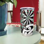 New Zealand Darts Tumbler Cup Aotearoa Maori Its In My DNA Black - Aussie Hoodie