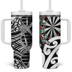 New Zealand Darts Tumbler With Handle Aotearoa Maori Its In My DNA Black - Aussie Hoodie