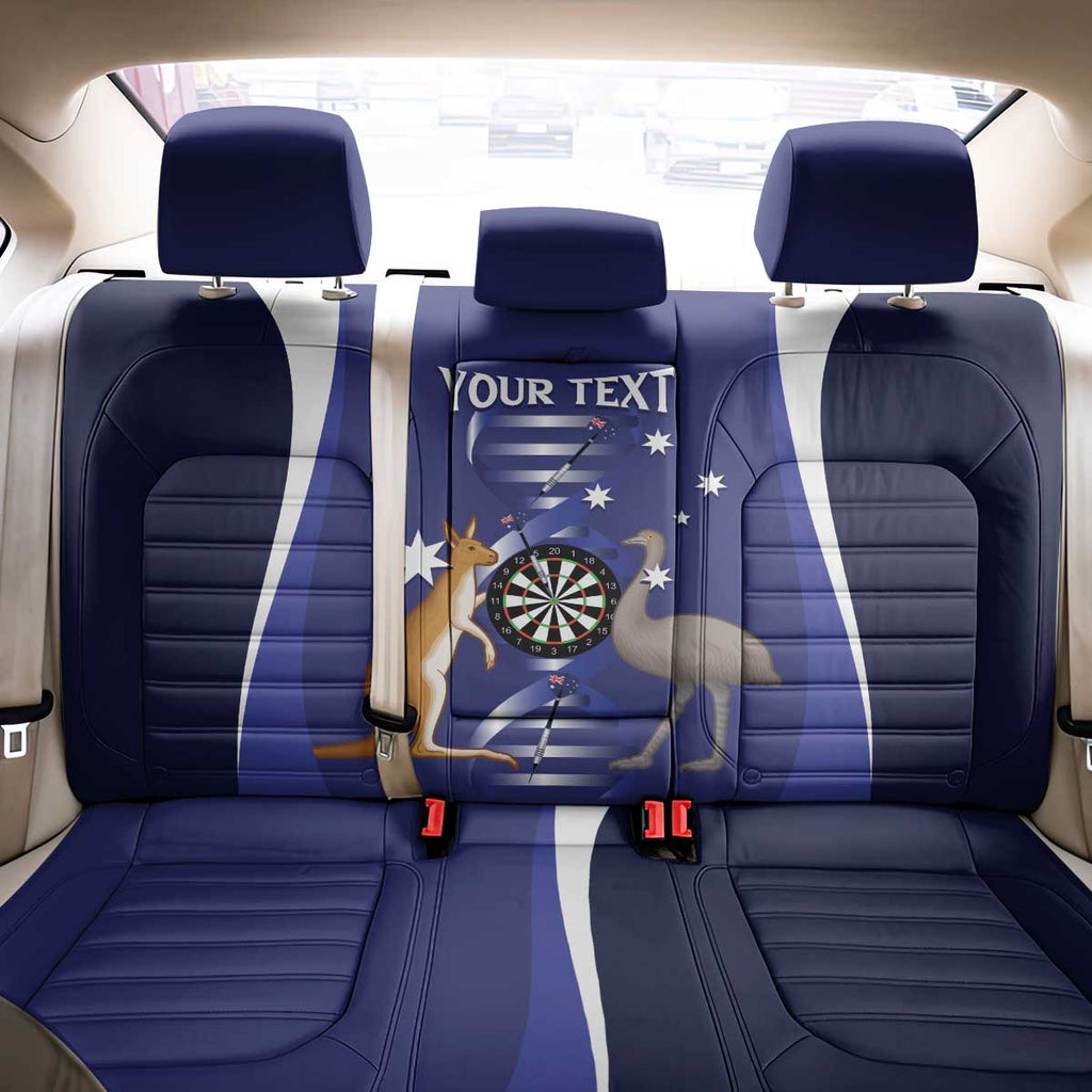 Personalised Australia Darts Back Car Seat Cover Aussie Its In My DNA Flag Color - Aussie Hoodie