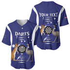 Personalised Australia Darts Baseball Jersey Aussie Its In My DNA Flag Color - Aussie Hoodie