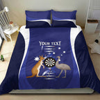 Personalised Australia Darts Bedding Set Aussie Its In My DNA Flag Color - Aussie Hoodie