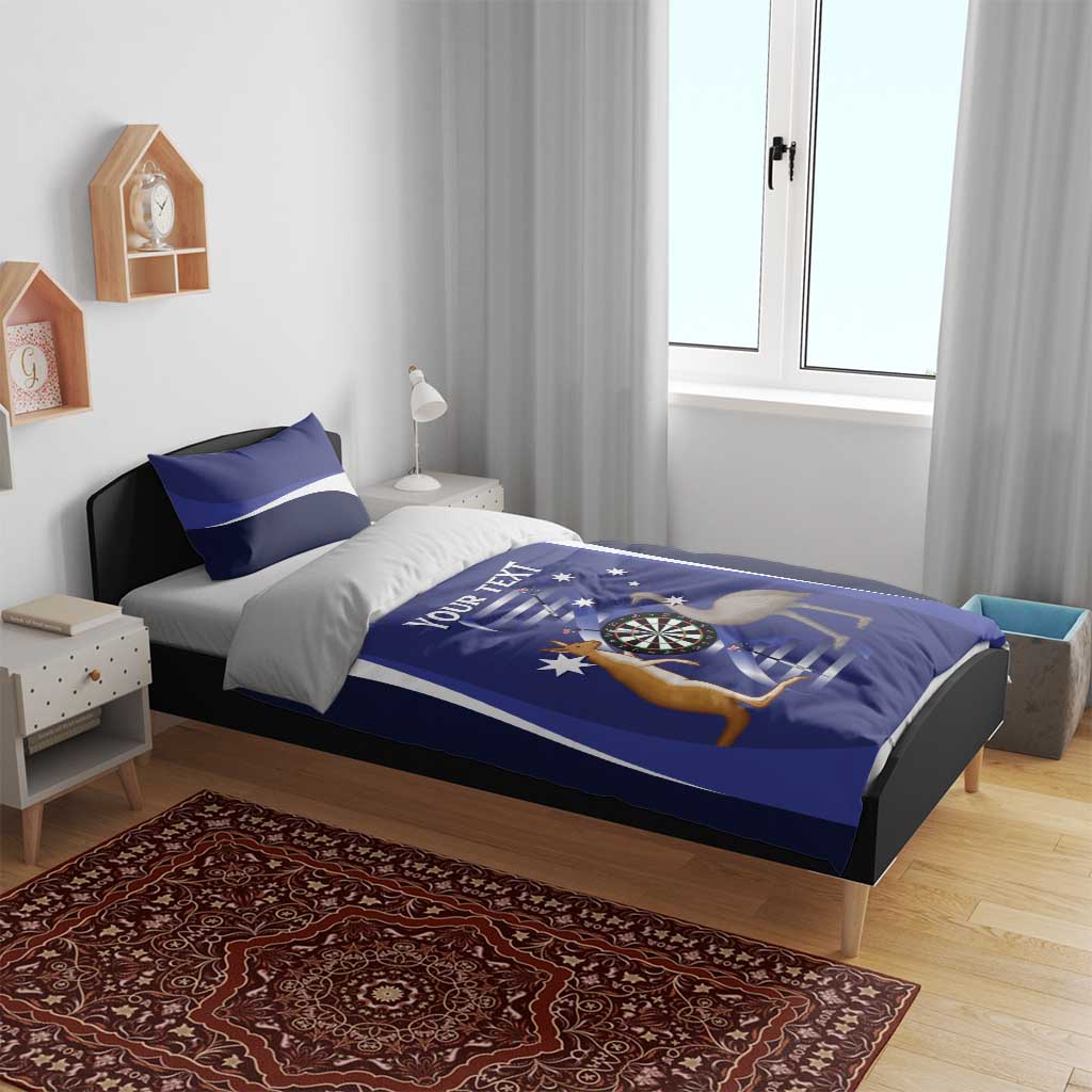 Personalised Australia Darts Bedding Set Aussie Its In My DNA Flag Color - Aussie Hoodie