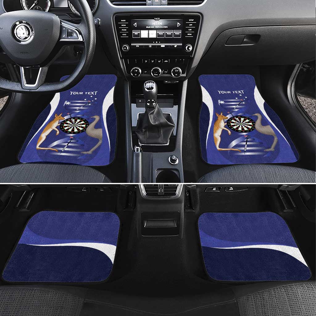 Personalised Australia Darts Car Mats Aussie Its In My DNA Flag Color - Aussie Hoodie