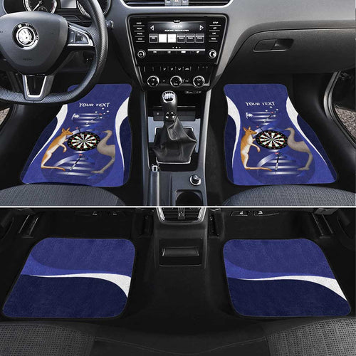 Personalised Australia Darts Car Mats Aussie Its In My DNA Flag Color - Aussie Hoodie