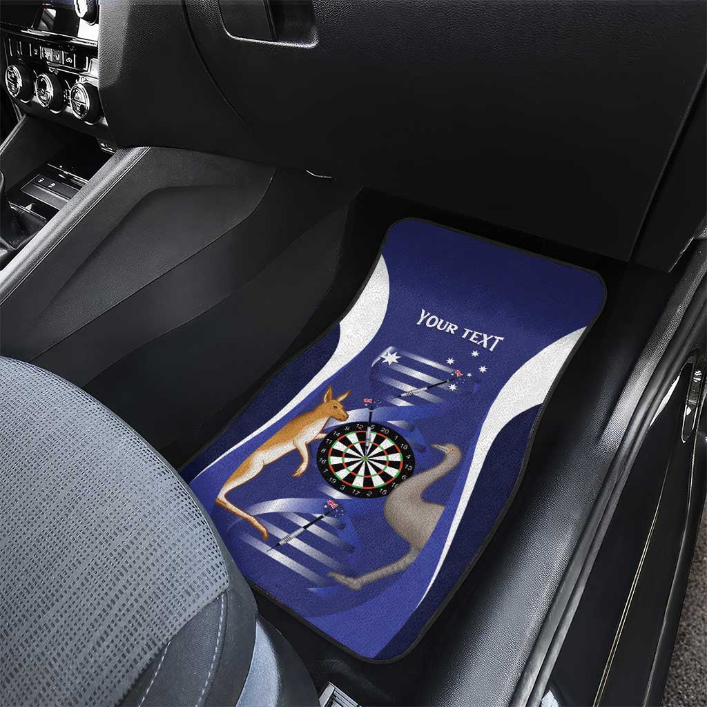 Personalised Australia Darts Car Mats Aussie Its In My DNA Flag Color - Aussie Hoodie
