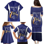Personalised Australia Darts Family Matching Puletasi and Hawaiian Shirt Aussie Its In My DNA Flag Color - Aussie Hoodie