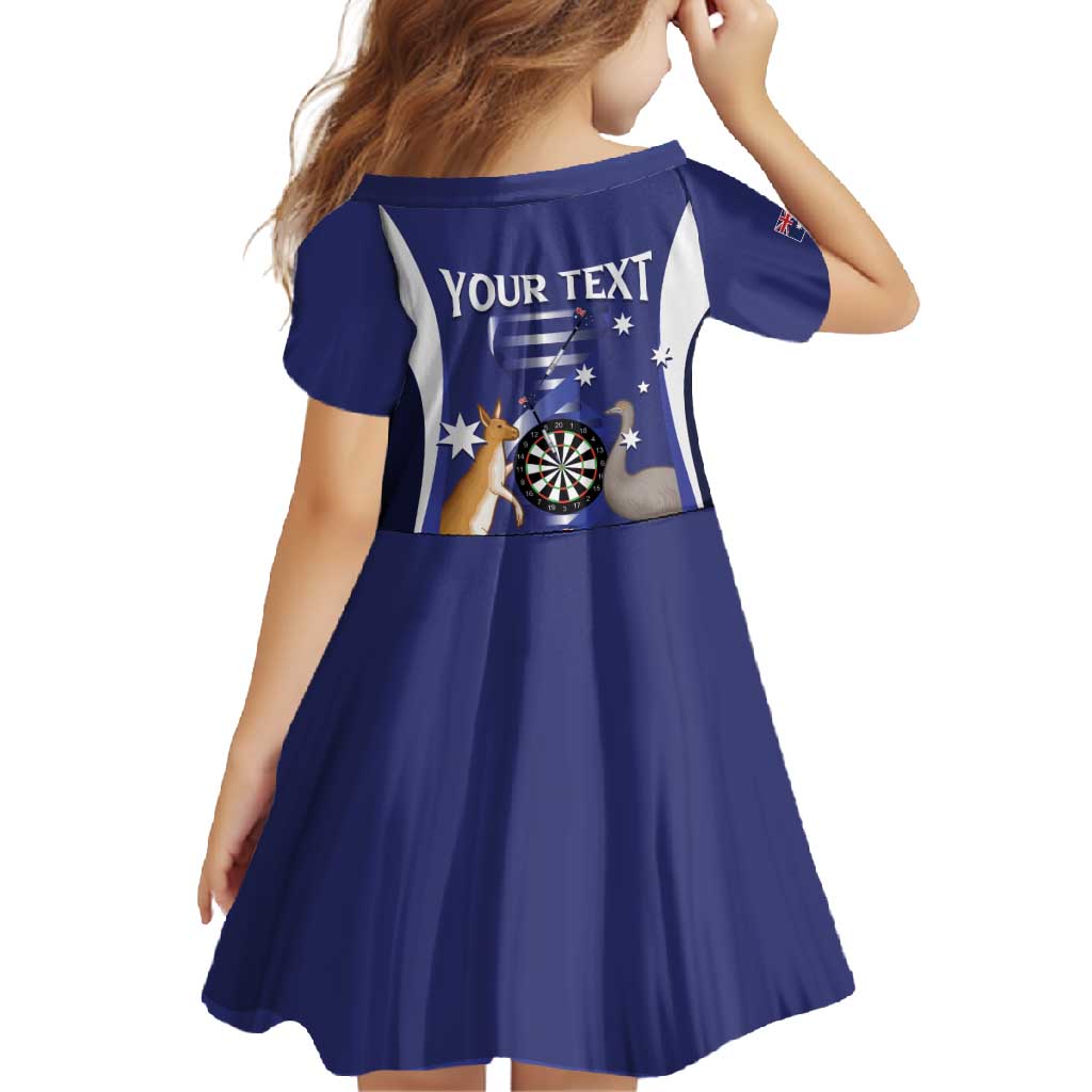 Personalised Australia Darts Family Matching Summer Maxi Dress and Hawaiian Shirt Aussie Its In My DNA Flag Color - Aussie Hoodie