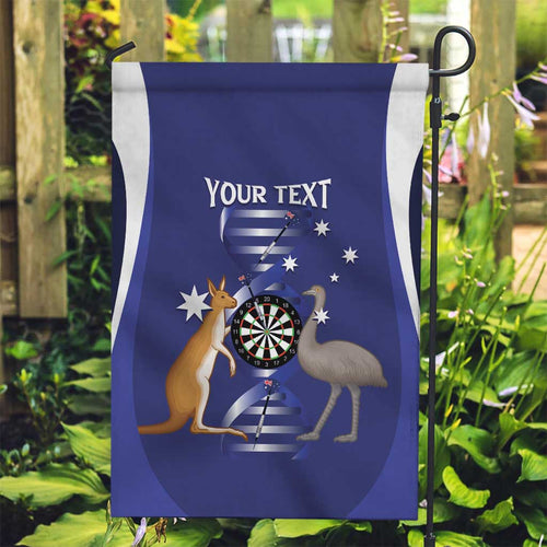 Personalised Australia Darts Garden Flag Aussie Its In My DNA Flag Color - Aussie Hoodie