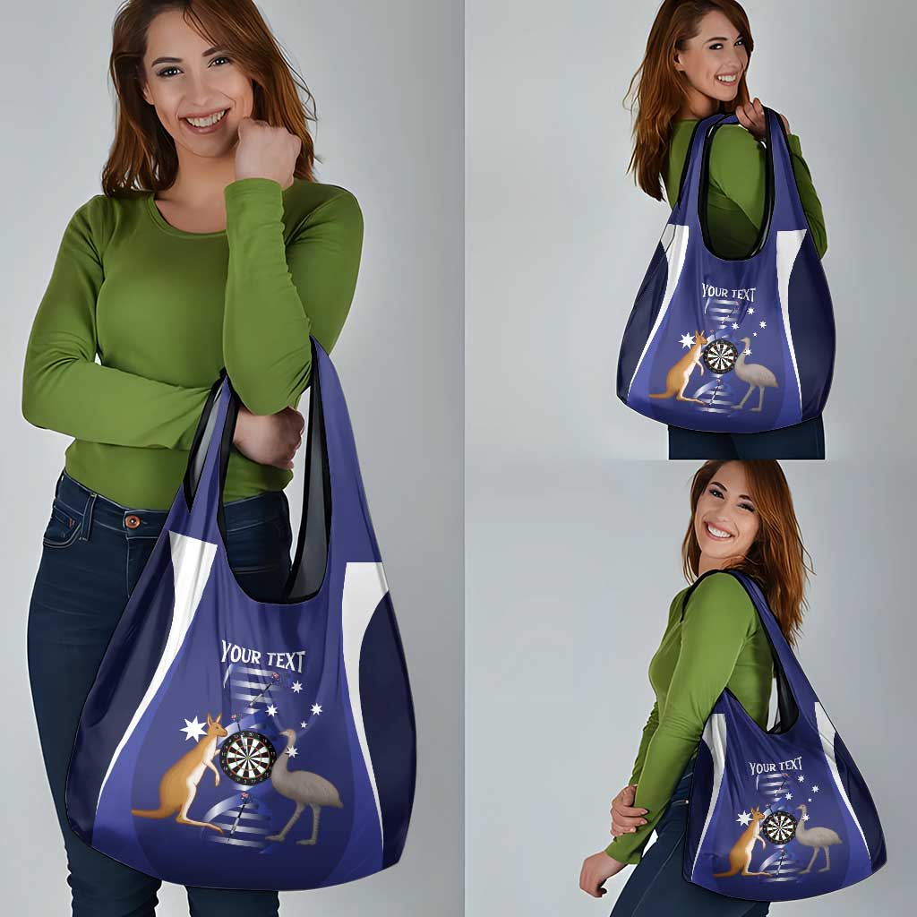 Personalised Australia Darts Grocery Bag Aussie Its In My DNA Flag Color - Aussie Hoodie