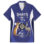 Personalised Australia Darts Hawaiian Shirt Aussie Its In My DNA Flag Color - Aussie Hoodie