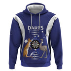 Personalised Australia Darts Hoodie Aussie Its In My DNA Flag Color - Aussie Hoodie