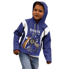 Personalised Australia Darts Kid Hoodie Aussie Its In My DNA Flag Color - Aussie Hoodie