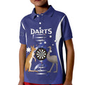 Personalised Australia Darts Kid Polo Shirt Aussie Its In My DNA Flag Color - Aussie Hoodie