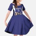 Personalised Australia Darts Kid Short Sleeve Dress Aussie Its In My DNA Flag Color - Aussie Hoodie