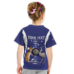 Personalised Australia Darts Kid T Shirt Aussie Its In My DNA Flag Color - Aussie Hoodie
