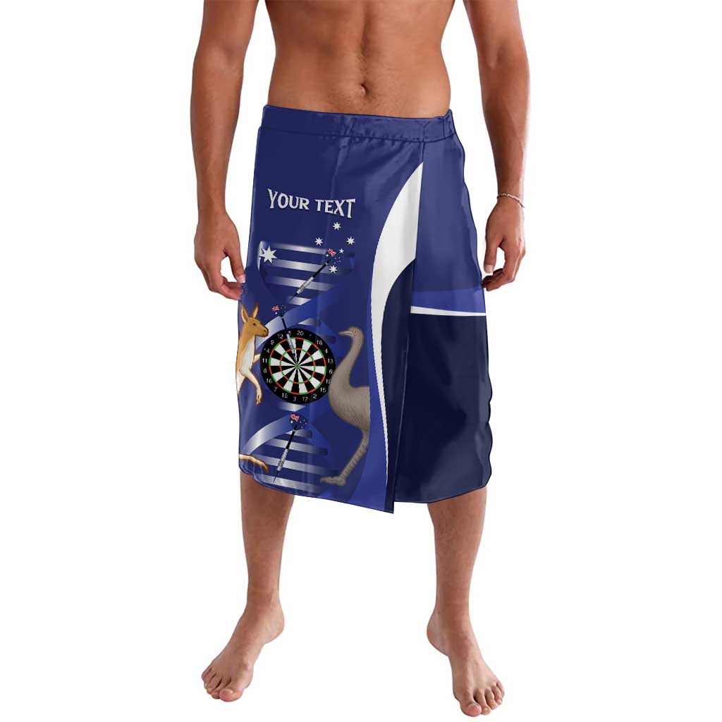 Personalised Australia Darts Lavalava Aussie Its In My DNA Flag Color - Aussie Hoodie