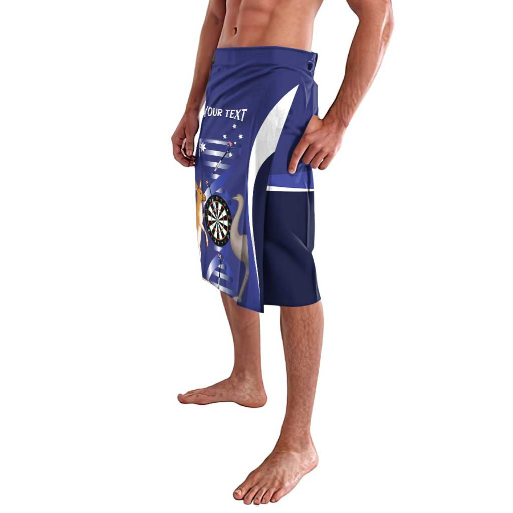 Personalised Australia Darts Lavalava Aussie Its In My DNA Flag Color - Aussie Hoodie