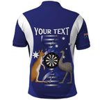 Personalised Australia Darts Polo Shirt Aussie Its In My DNA Flag Color - Aussie Hoodie