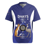 Personalised Australia Darts Rugby Jersey Aussie Its In My DNA Flag Color - Aussie Hoodie