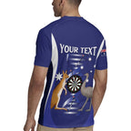 Personalised Australia Darts Rugby Jersey Aussie Its In My DNA Flag Color - Aussie Hoodie
