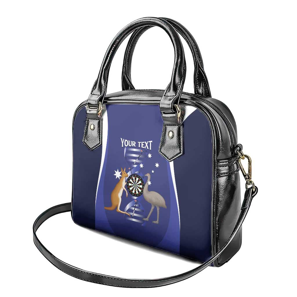 Personalised Australia Darts Shoulder Handbag Aussie Its In My DNA Flag Color - Aussie Hoodie