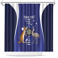 Personalised Australia Darts Shower Curtain Aussie Its In My DNA Flag Color - Aussie Hoodie