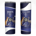 Personalised Australia Darts Skinny Tumbler Aussie Its In My DNA Flag Color - Aussie Hoodie