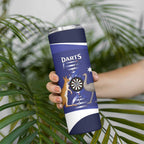 Personalised Australia Darts Skinny Tumbler Aussie Its In My DNA Flag Color - Aussie Hoodie