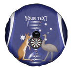 Personalised Australia Darts Spare Tire Cover Aussie Its In My DNA Flag Color - Aussie Hoodie