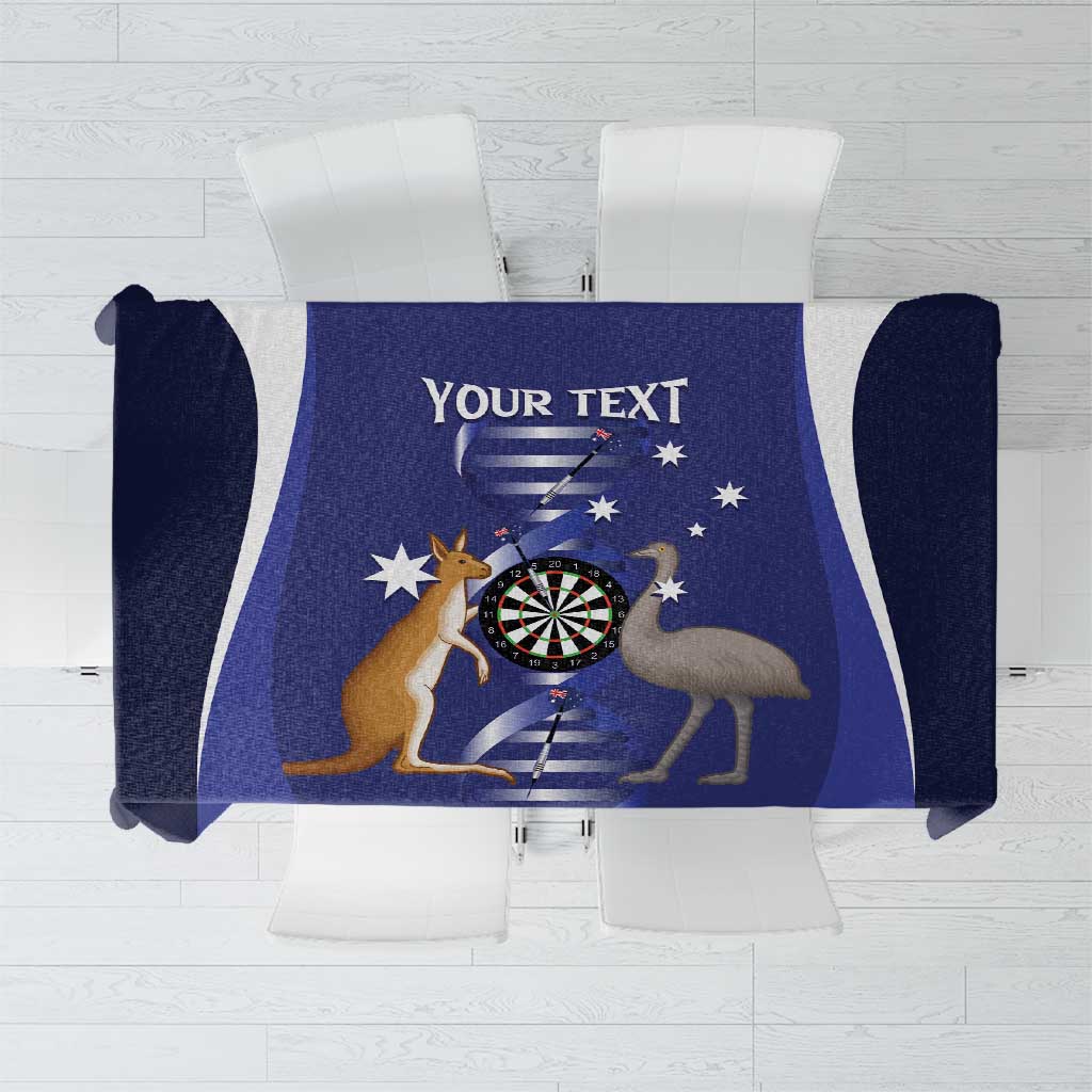 Personalised Australia Darts Tablecloth Aussie Its In My DNA Flag Color - Aussie Hoodie