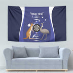 Personalised Australia Darts Tapestry Aussie Its In My DNA Flag Color - Aussie Hoodie